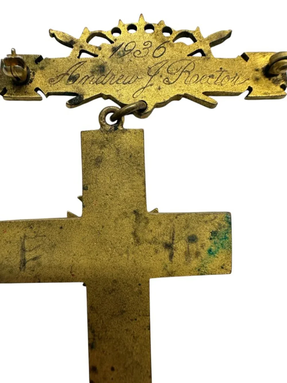 Vintage Knight's Templar Past Commander Pin